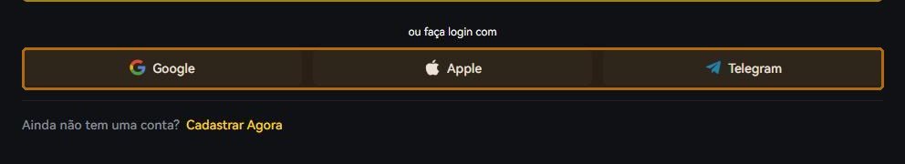 Signing in with Google, Apple or Telegram is convenient — and ties the exchange to that other account's security.